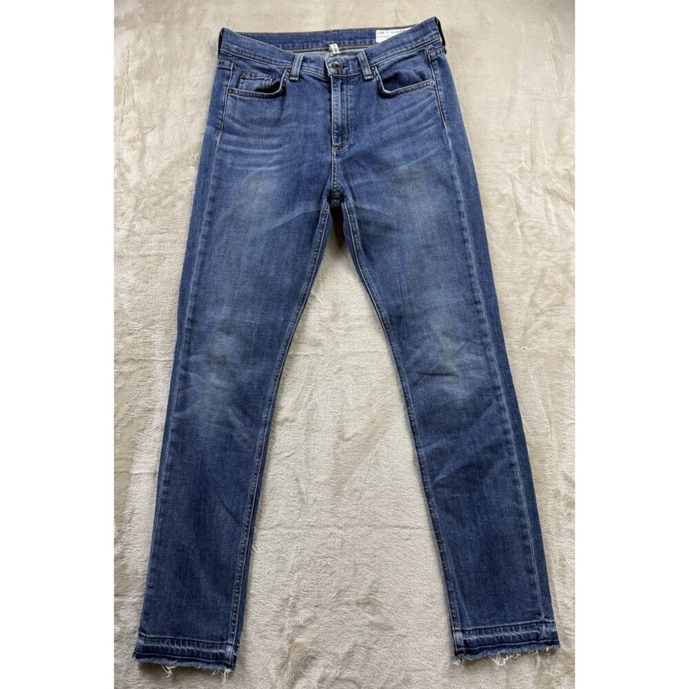 rag & bone Women’s 10 Inch Dre Jeans Raw Hem Bainbridge Color Size 27